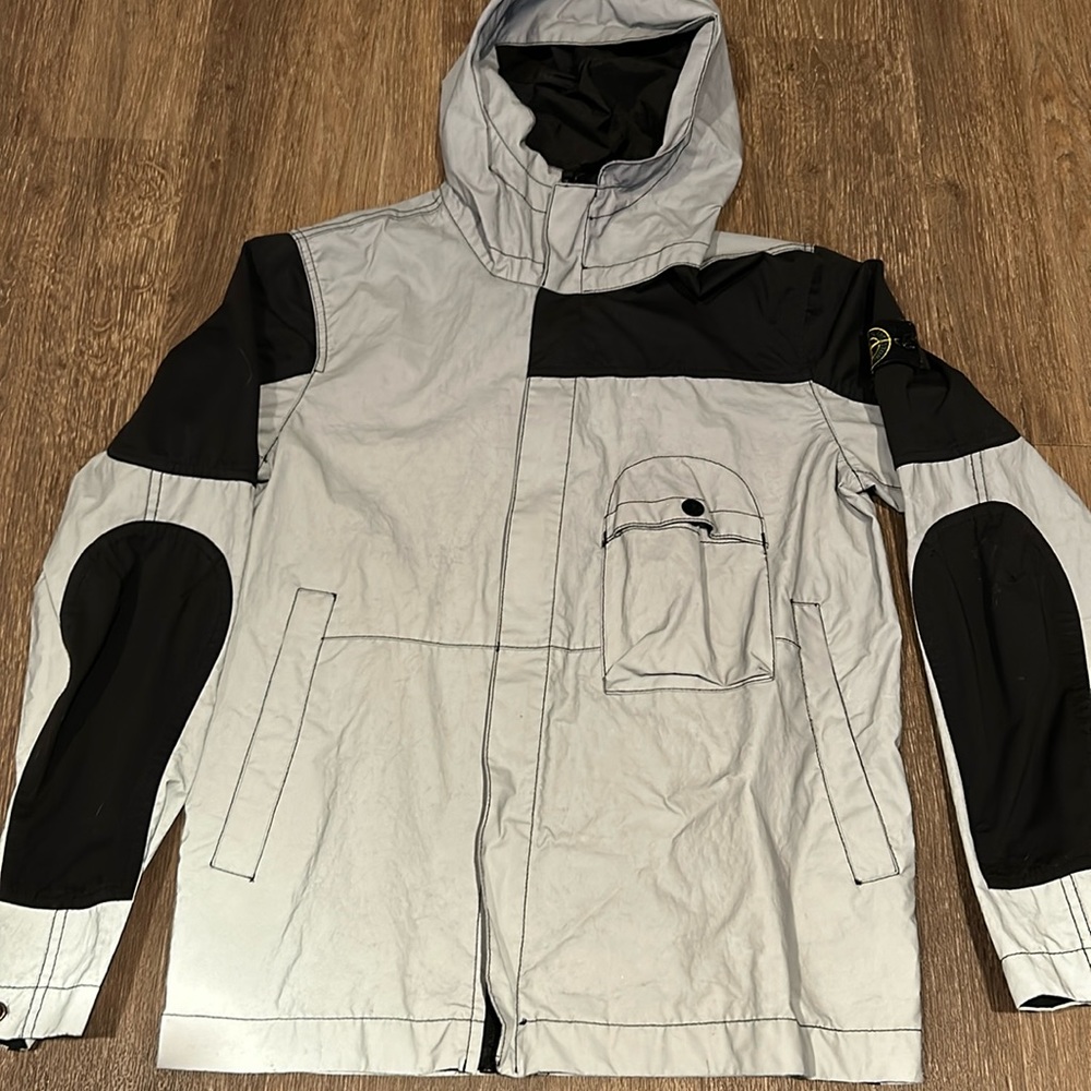 STONE ISLAND 41336 Garment Dyed Plated Reflective - Junior -